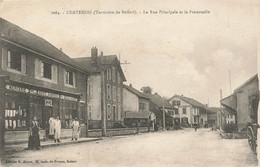90 - TERRITOIRE DE BELFORT - CHATENOIS-LES-FORGES - Rue Principale Et La Fraternelle - Superbe - 10079 - Châtenois-les-Forges