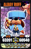 Brawl Stars COLONEL RUFFS (SAMURAI) #2383 Trading Cards Of Video Game (Supercell) - Turkish Edition - Andere & Zonder Classificatie