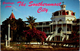 Florida Key West Greetings From The Southernmost City Showing Convent Of Mary Immaculate - Key West & The Keys