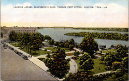 Tennessee Memphis Looking Across Confederate Park Toward Post Office - Memphis