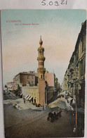 Cpa, Egypte, ALEXANDRIE Rue Et Mosquée Attarine, éd The Cairo Postcard Trust, écrite, Année? - Alejandría