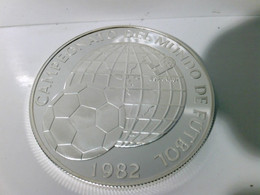 Münzen/ Medaillen, 5 Balboa, 1982, Panama, Fussball Weltmeisterschaft Spanien 1982, Polierte Platte. - Numismatiek