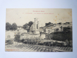 2022 - 3611  SAINT-HILAIRE  (Aude)  :  Vue Générale Et L'Eglise Abbatiale   1908   XXX - Saint Hilaire