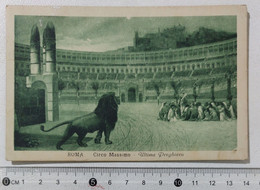 I121190 Cartolina Illustrata - Roma - Circo Massimo - Ultima Preghiera - VG 1924. - Otros Monumentos Y Edificios