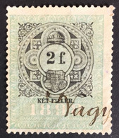 1898 /99 - Hungary - Revenue Tax Stamp - A2 - Varie - Fiscales