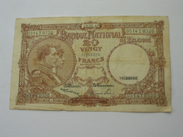 BELGIQUE - 20 Francs - TWLNTIG FRANK 1947  - Banque Nationale De Belgique  **** EN ACHAT IMMEDIAT **** - Other & Unclassified