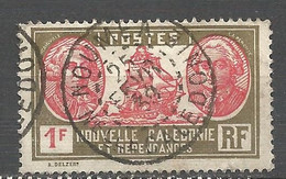 NOUVELLE CALEDONIE N° 154 CACHET NOUMEA - Usati