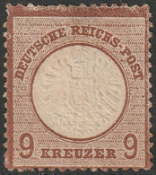 Germany 1872 Sc 25a Mi 27b MH* Partial Gum With APS Certificate Condition As In Cert - Ongebruikt