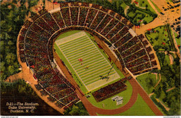 North Carolina Durham The Stadium Duke University 1953 Curteich - Durham