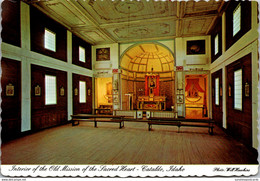 Idaho Cataldo Interior Of The Old Mission Of The Sacred Heart - Altri & Non Classificati