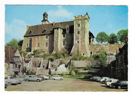 CPSM MONTLUCON, AUTOS VOITURES ANCIENNES, RENAULT 4L, CITROEN DS, PEUGEOT 403, ALLIER 03 - Montlucon