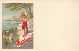 ILLUSTRATEUR SIGNÉ - HUGO D'ALÉSI -Porteuse De Citrons - PLM Menton  - Superbe - Illu 198 - D'Alési, Hugo