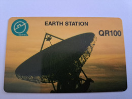 QATAR  PUBLIC TELECOM CORPORATION / EARTH STATION QR 100/ REVERSE QTEL     **10845** - Qatar