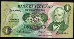 ECOSSE - 1 Pound Bank Of Scotland - 1977 - Pick 204 - 1 Pound