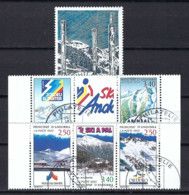 ANDORRE FRANCAIS 1992-93: Lot D'obl. CAD PJ - Gebruikt