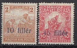 HUNGARY Temisvar 1-2,unused,falc Hinged - Ortsausgaben