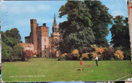 CPSM Pays-de-Galles - Cardiff - Cardiff Castle From Bute Park - Glamorgan