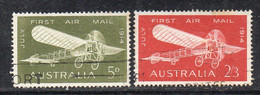 821 490 - AUSTRALIA 1964 , Serie Australia  YT Pa 12/13  Usata - Oblitérés