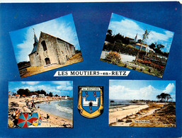 Les Moutiers En Retz * Souvenir De La Commune * Cp 4 Vues - Les Moutiers-en-Retz