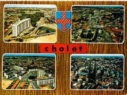 Cholet * Souvenir De La Ville * CP 4 Vues - Cholet