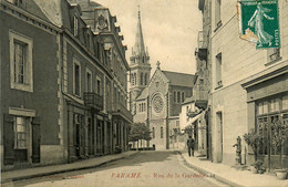 Paramé * La Rue De La Gardelle * Café Restaurant LELIEVRE - Parame
