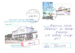 Romania:Constanta, Veche Railway Station, 1998 - Covers & Documents