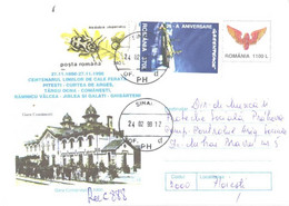 Romania:Comanesti Railway Station, 1998 - Cartas & Documentos