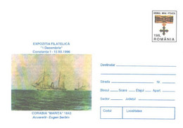 Romania:Ssailing Ship Marita, 1996 - Covers & Documents