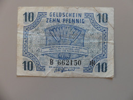 Billet Allemagne Geldschein 10 Pfennig  1947 - Otros & Sin Clasificación