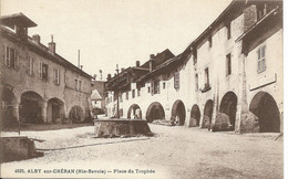 Cpa Alby Sur Chéran, Place Du Trophée - Alby-sur-Cheran