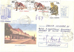 Romania:Oradea Railway Station, 1995 - Covers & Documents