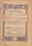 BOOKS, GERMAN, MAGAZINES, HOBBIES, ILLUSTRATED STAMPS JOURNAL, 8 SHEETS, LEIPZIG, XXI YEAR, NR 3, 1894, GERMANY - Hobbies & Collections