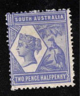 SOUTH AUSTRALIA 1894 2 1/2d Violet-Blue P15 SG 234 HM #BHA23 - Neufs