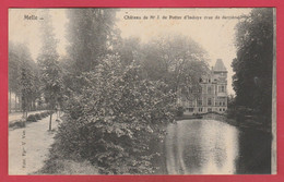 Melle - Château De Mr J. De Potter D'Indoye / Vue De Derrière - 1908 ( Verso Zien ) - Melle