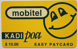 Tanzania  $10  Mobitel  Kadi Poa  Easy Paycard - Tanzania