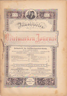 BOOKS, GERMAN, MAGAZINES, HOBBIES, ILLUSTRATED STAMPS JOURNAL, 8 SHEETS, LEIPZIG, XXI YEAR, NR 11, 1894, GERMANY - Loisirs & Collections