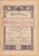 BOOKS, GERMAN, MAGAZINES, HOBBIES, ILLUSTRATED STAMPS JOURNAL, 8 SHEETS, LEIPZIG, XXI YEAR, NR 13, 1894, GERMANY - Loisirs & Collections