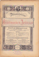 BOOKS, GERMAN, MAGAZINES, HOBBIES, ILLUSTRATED STAMPS JOURNAL, 8 SHEETS, LEIPZIG, XXI YEAR, NR 16, 1894, GERMANY - Hobby & Verzamelen