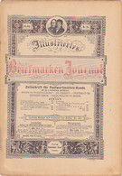 BOOKS, GERMAN, MAGAZINES, HOBBIES, ILLUSTRATED STAMPS JOURNAL, 8 SHEETS, LEIPZIG, XXI YEAR, NR 24, 1894, GERMANY - Hobby & Sammeln