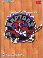 CARTE NBA 263 - TORONTO RAPTORS  - 95/96 - 1990-1999