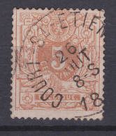 N° 28 Défauts COURT ST ETIENNE - 1869-1888 Lying Lion
