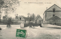 27 - EURE - MARCILLY-SUR-EURE - Le Moulin - Superbe Cliché - Petit Défaut-10938 - Marcilly-sur-Eure