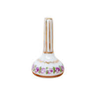 Ancienne Miniature De Poupée, Vase Limoges, Art Déco, Porcelaine 35mm, Signé - Limoges (FRA)