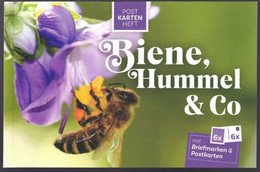 Biene,Hommels Enz 6 Speciale Zegels En Kaarten  2022 - Ungebraucht