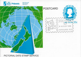 Le CHAT - Nouvelle ZELANDE - Entier Postal - Office Philatélique Postal De NEW-ZELAND - Cad 31 August 1983 - AUCKLAND - Covers & Documents