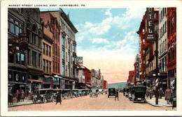 Pennsylvania Harrisburg Market Street Looking East - Harrisburg