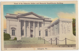 Arlington - Tomb Of The Unknown Soldier And Memorial Amphitheatre Building. - (VA - USA) - Arlington