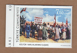 AC - TURKEY STAMP - OUR CULTURAL ASSETS - USAK MNH 01 SEPTEMBER 2022 - Ungebraucht