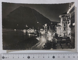 I121645 Cartolina Svizzera - Lugano - Monte San Salvatore - VG 1955 - Lugano