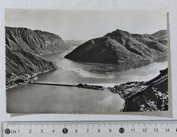 I121659 Cartolina Svizzera - Lugano - Ponte Di Melide - VG 1959 - Lugano